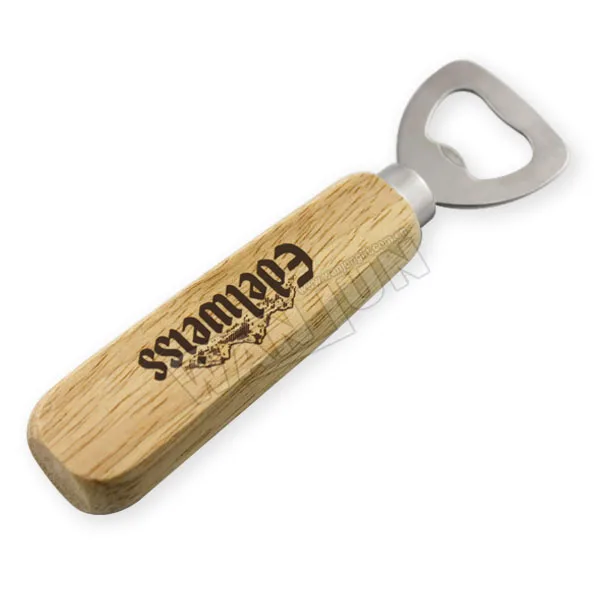 Горячая Распродажа, высокое качество, деревянная настенная открывалка для бутылок с деревянной ручкой