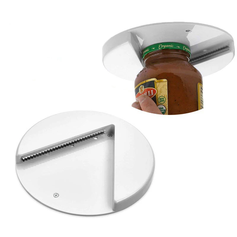 Universal Top Can Opener Under Cabinet Manual Lid Openers Kitchen Jar Opener