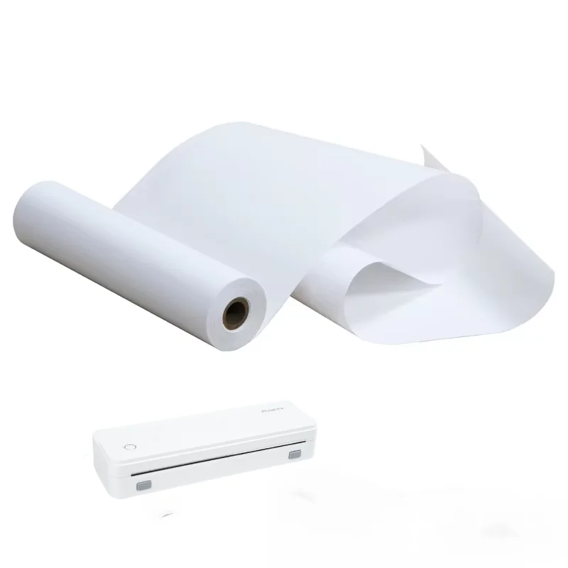 216mm x 6.4M Inkless Printing Paper  thermal paper roll use for A4 thermal printer