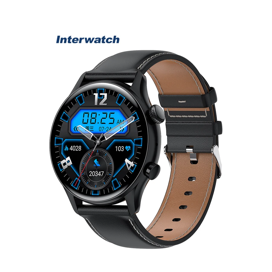 Smart Watch For Women  Android OS IP68 silvery AMOLED full screen touch magnetic charging voice control Kids smart watch