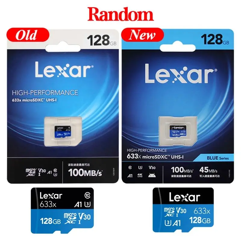 
Hot Sale Lexar 633x Memory Card 32gb 128gb 256gb 512gb 64gb Micro Sd Card Up To 95m/s C10 U3 U1 For Phone 