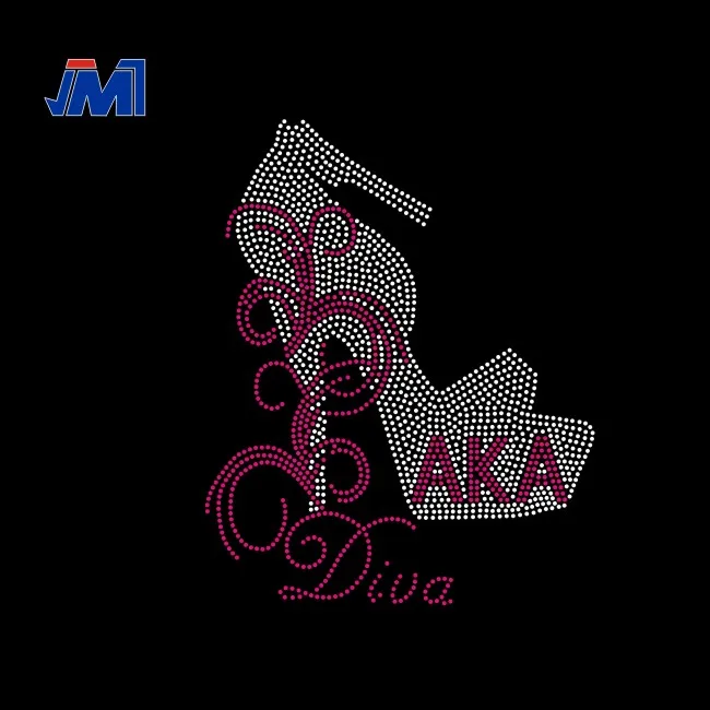 AKA sorority туфли на высоком каблуке со стразами