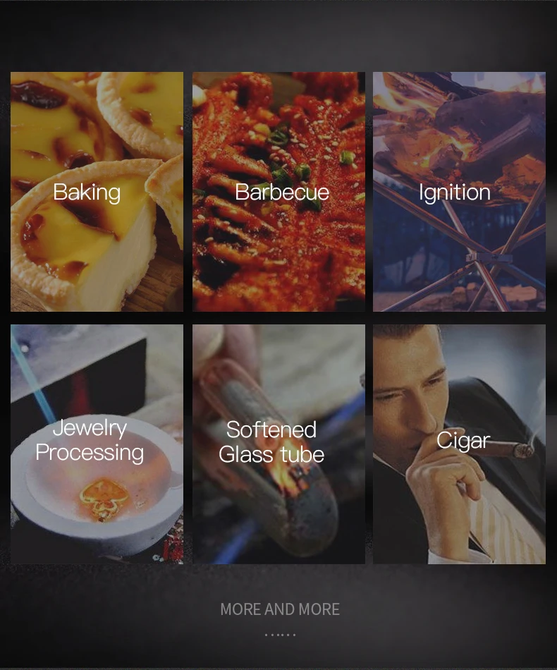 Gf-901 мощный новый дизайн многофункциональный DIY Ювелирные изделия многоразового использования бутан Газовая Сварочная горелка зажигалка