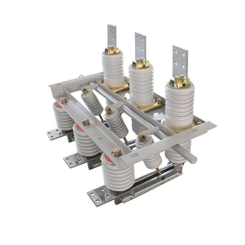 GN19 11KV 12KV Indoor High Voltage Disconnector isolating switch with earth switch