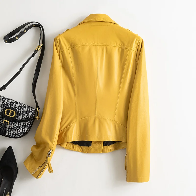 2022 Winter Windproof  New Design Women crocodile Leather Coat PU Plus Size  Hooded Motorcycles Jackets fur coat