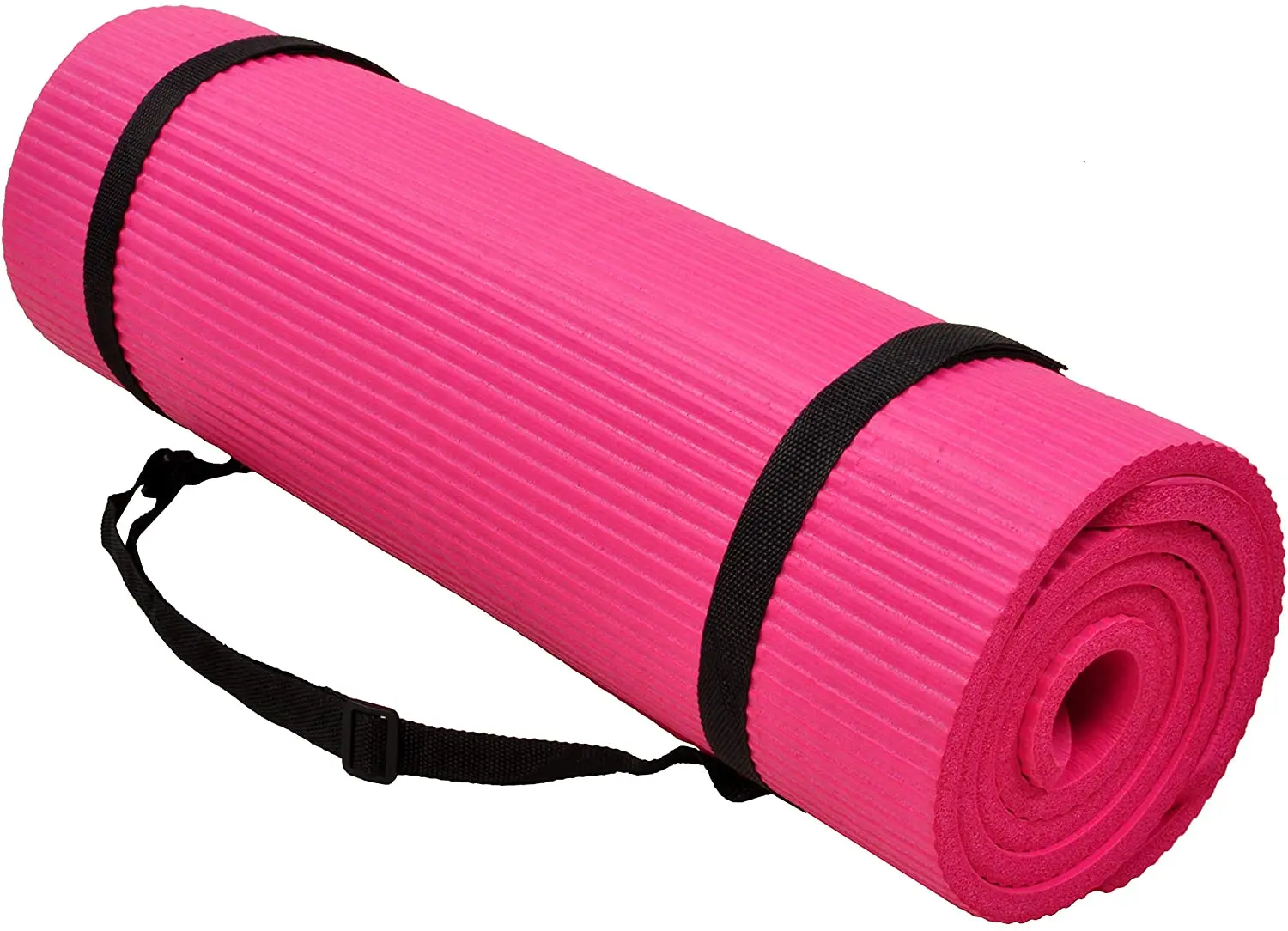 Custom printed logo 6mm fitness anti-slip yoga mat new eco friendly foldable gray pink Pilates