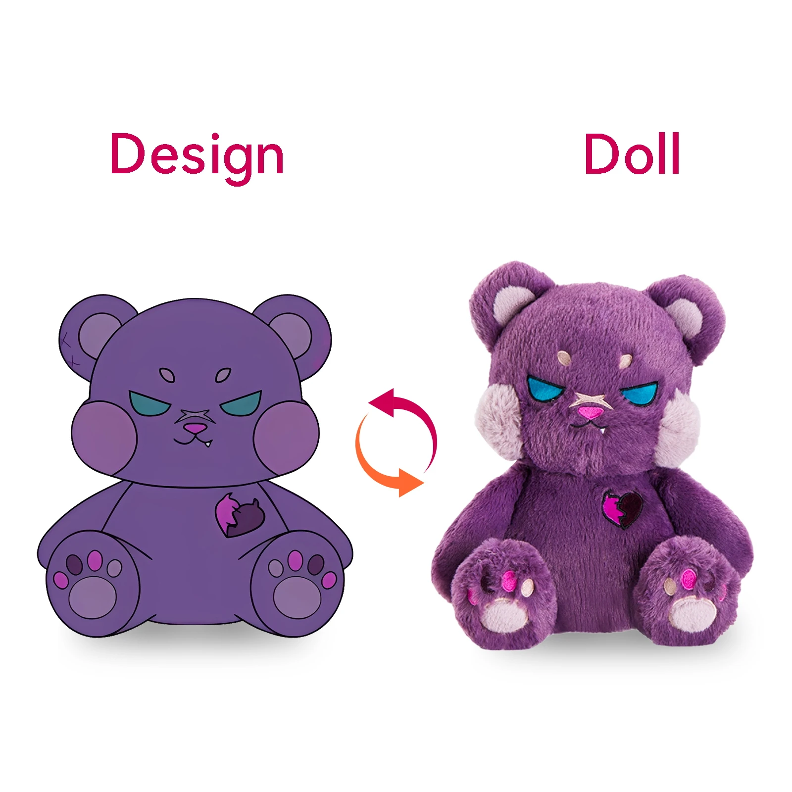 High Quality Professional Make Your Own Custom Plush Toy Character Plushie Custom Dolls Stuffed Animals