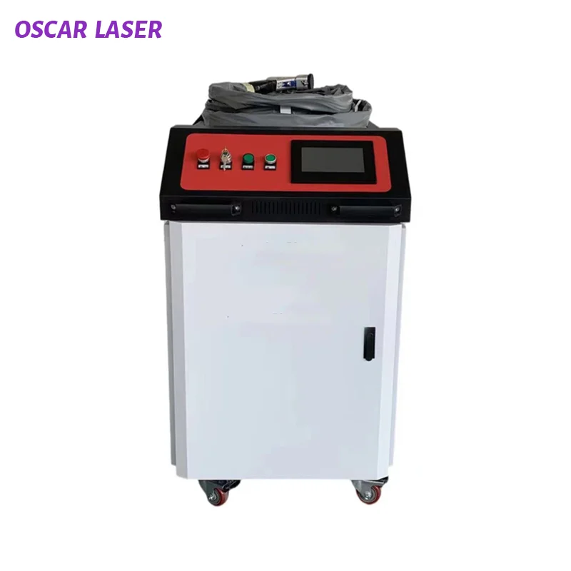 Oscar handheld 1000w 1500w 2000w fiber laser rust removal machine laser cleaning machine for removing rust paint oil glue grease