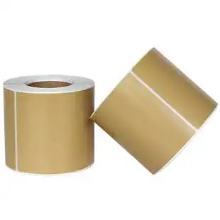 Kaililong Waterproof Factory-direct Customized Self Adhesive Roll Kraft Paper Label Sticker