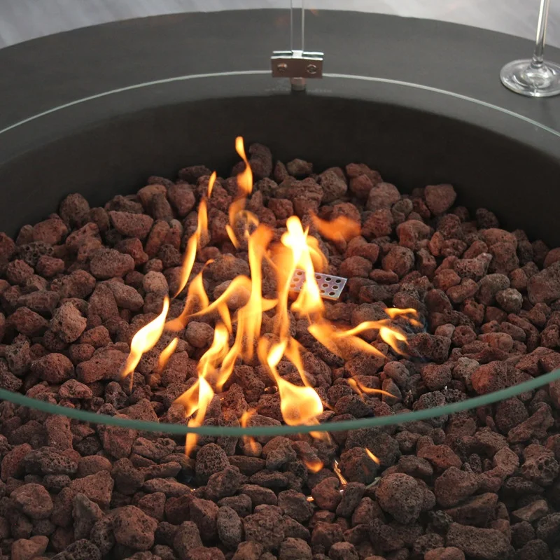 COLG001-18 colingliving сад на открытом воздухе легкий корп бетона газового пламня чаша firepits для сада