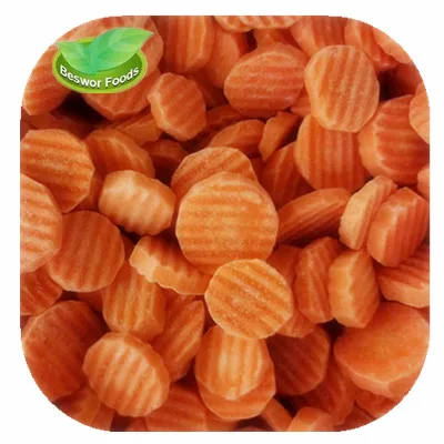 China origin IQF processing fresh frozen carrot slice strips dices cubes in bulk carrot frozen diced sliced carrot