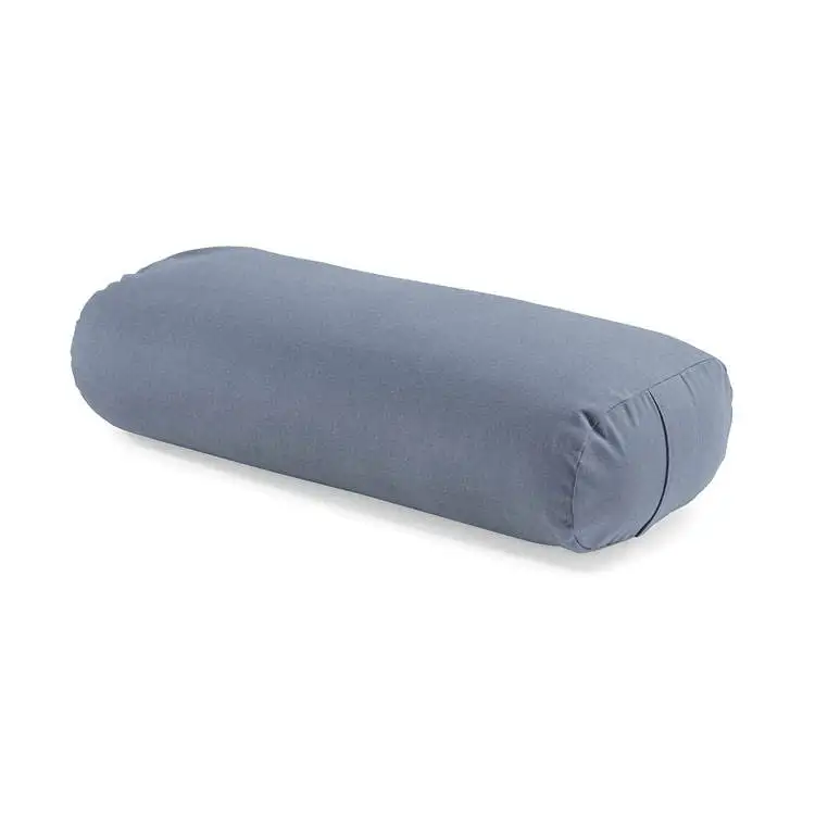 Pillow Yoga Bolster Rectangular Pillow Buckwheat Cotton Inside Mediation Cushions Yoga Bolster