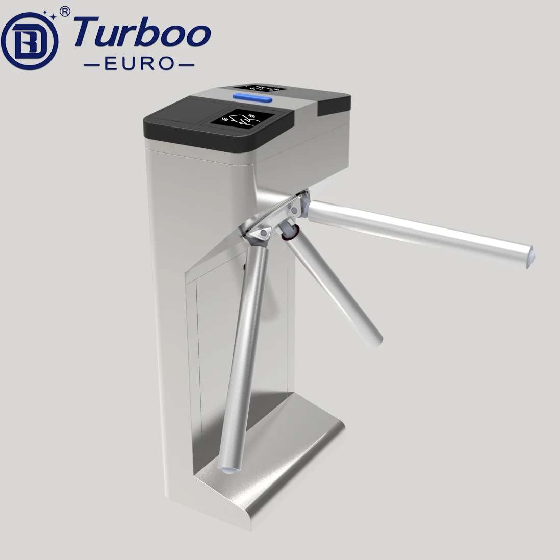 Stainless Steel Barrier Gate Tripod Turnstiles Sales Vertical Tripod Turnstile 3 Arm Drop Arm Turnstile For Stadium