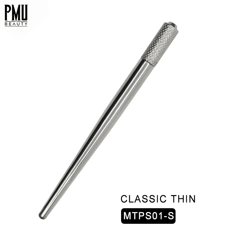 Sliver Permanent Makeup Manual Tattoo Micreblading Pen Holder professional Pigment Gel Pen