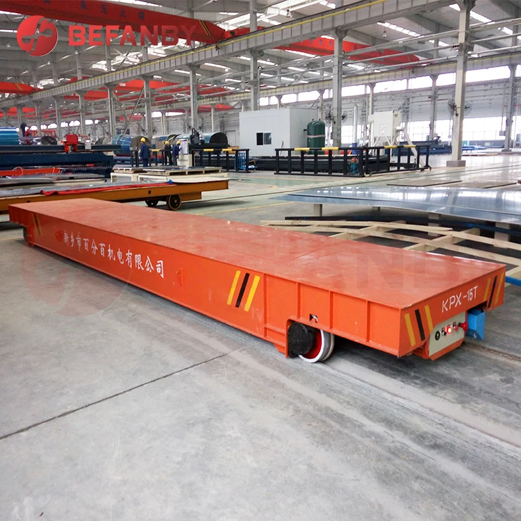 Hight frequency use electric rail heavy duty 100ton cable drum trolley