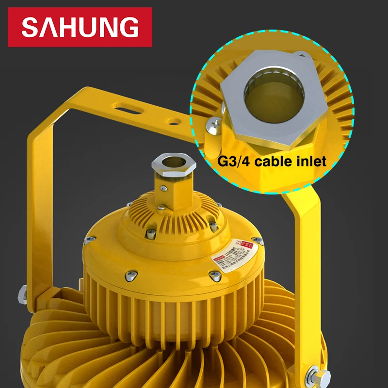 ATEX 2700-6500K LED Hazardous Location Lighting Fixture Explosion Proof Light 150W 200W 250W  Explosion Proof Lamp