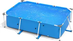 PVC net clamping cloth Metal Frame Pool with Cartridge Filter Pump