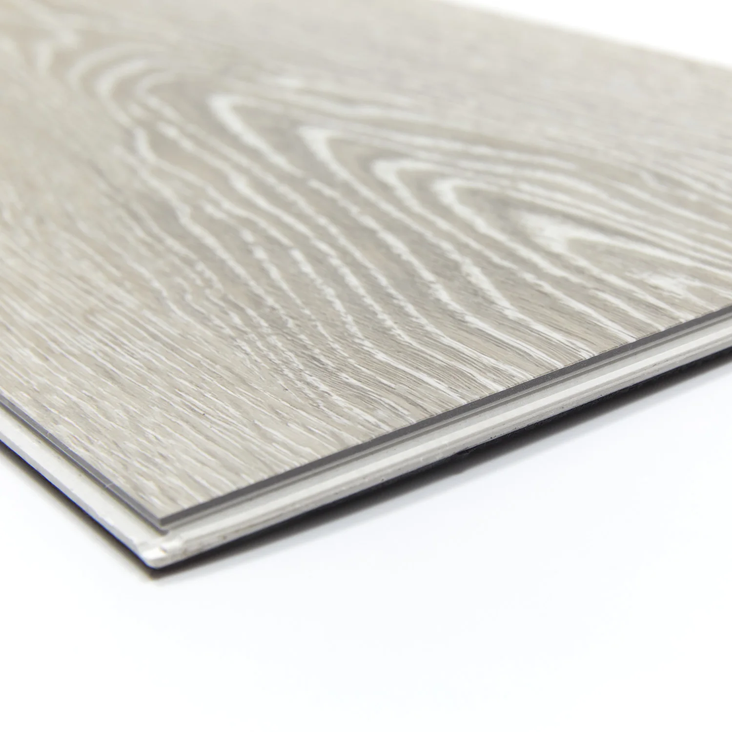 Scratch Proof Hybrid Wood Grain Lvp Vinyl Pvc Plastic Click Lock System Spc Parquet Flooring 6mm For School