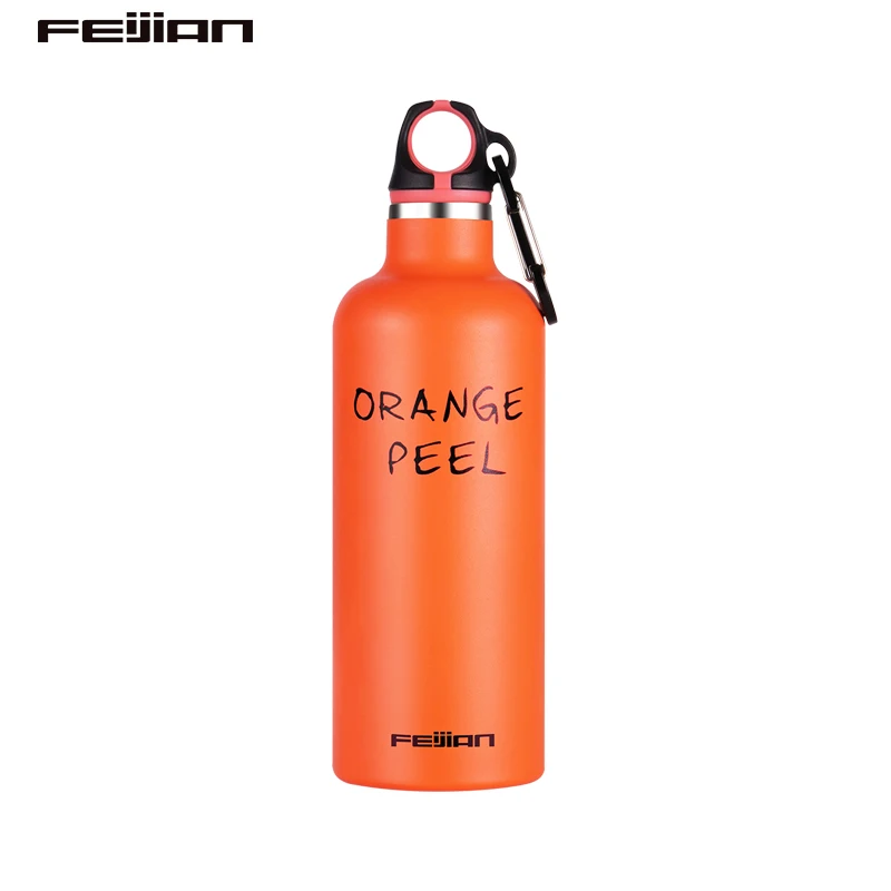 
FEIJIAN Sports Thermoses 304 Double Walled Stainless Steel Vacuum Flask Insulated Multicolor Ultralight for Running 