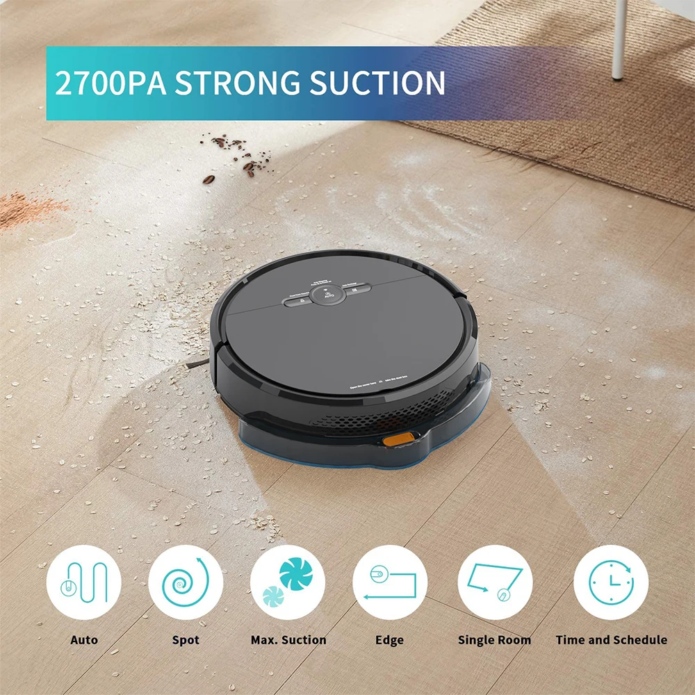 Wholesale Price Smart Robot Vacuum Cleaner Custom Logo Vacuum Cleaner Parts 4400mAh big Capacity Battery Cleaner Sweeping Robot