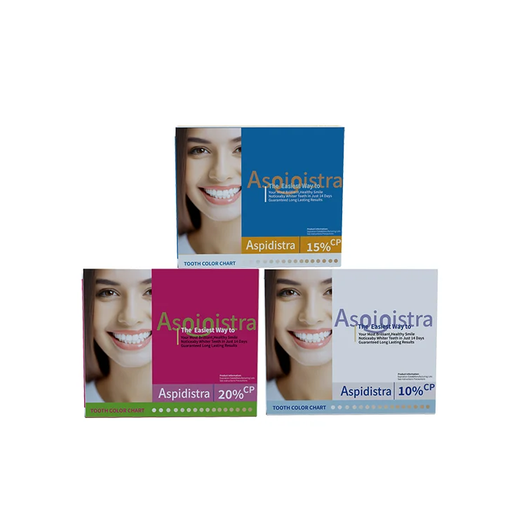 1.2 Ml Multi-Flavor Non Peroxide 16% 35%CP Carbamide Peroxide Anti-Bacterial Teeth Whitening Kit With Led Light And Gels