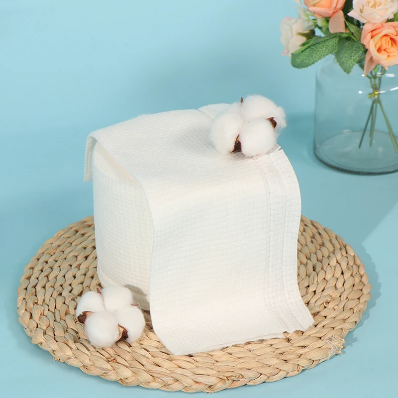 50% Viscose 50% Polyester FDACross Lapping 80% Viscose 20% Polyester Spunlace  Parallel Cross Emboss Spunlace Nonwoven