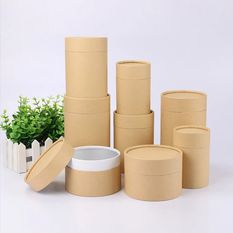 Biodegradable Packaging Kraft Paper Cardboard Tube For Lip Balm Decorative Cardboard Tube
