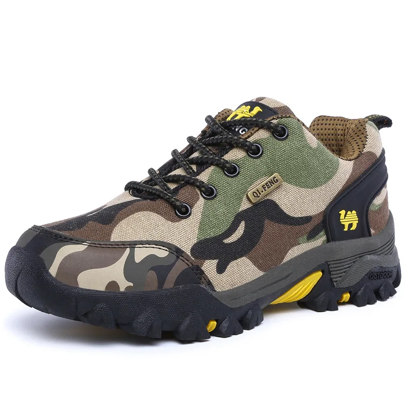 News fashion casual design outdoor men woman military hiking shoes