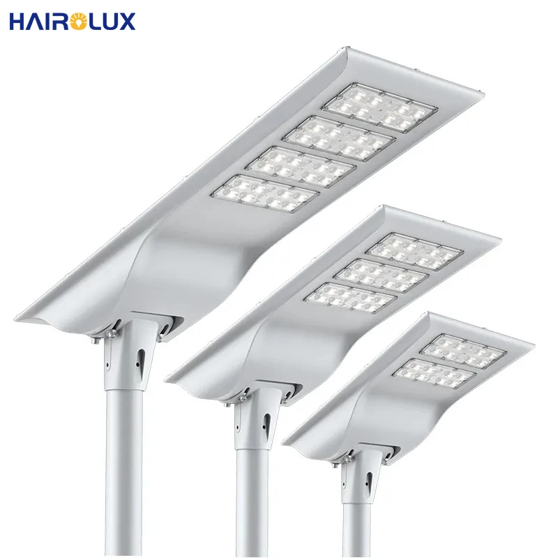 Hairolux IP65 водонепроницаемый Солнечный уличный свет 30 Вт 60 все в одном светодиодные солнечные уличные фонари