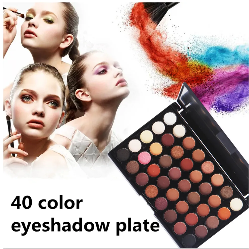 
Waterproof Private Label Customize Makeup 40 Color Eyeshadow Palette (OEM/ODM) 