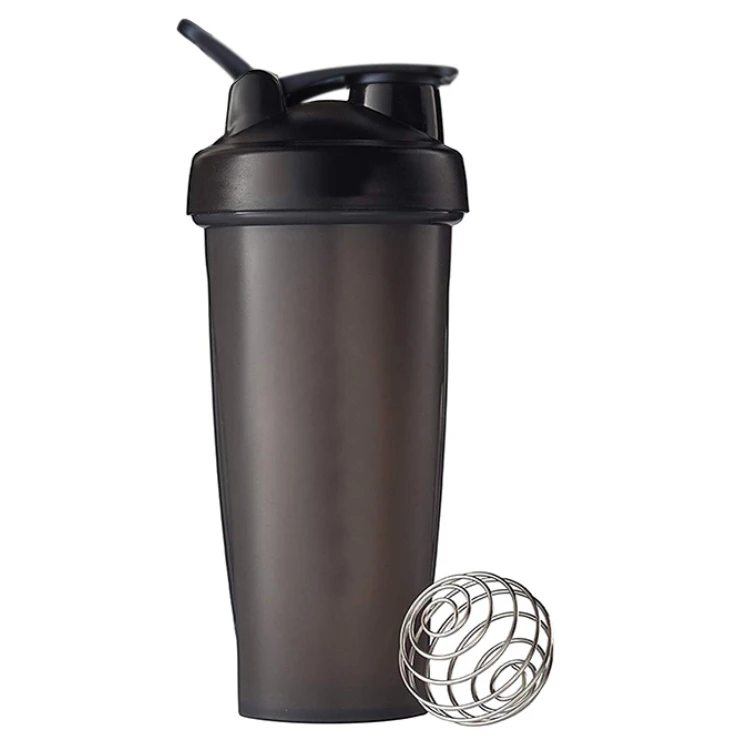 Sport Custom Logo Wholesale Shaker Cup Bottle 600Ml Bpa Free Plastic Gym Protein Shaker Bottle Gym