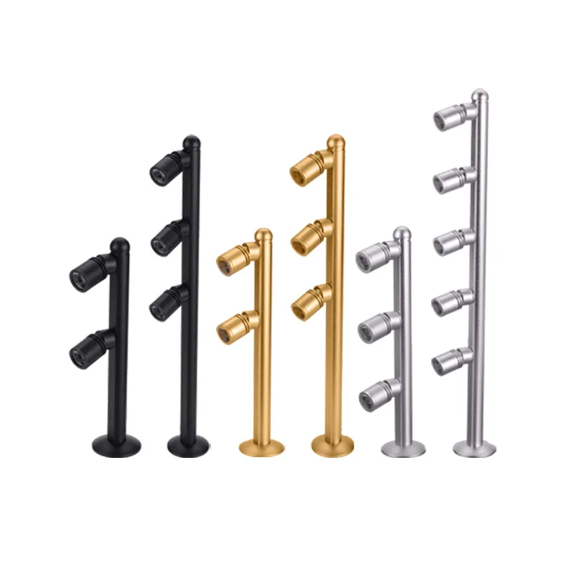 Вращающаяся витрина 2 Вт 3 5 для ювелирных изделий светодиодный светильник стеклянный шкаф настольная лампа столешница вина