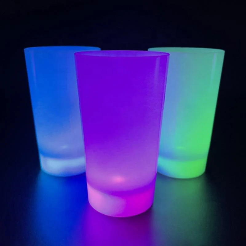 OEM 14OZ 16OZ Led plastic cups liquid water activated light up cups led flashing Beer cup for night club party