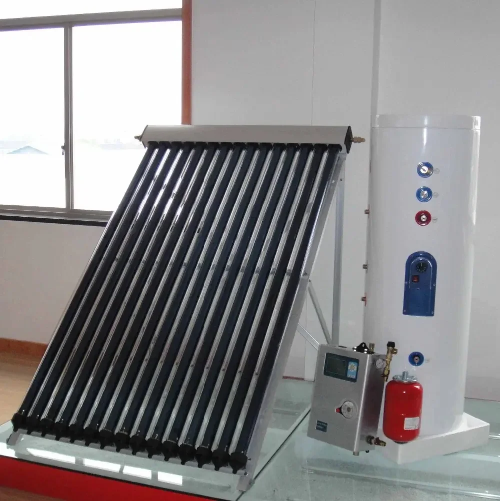 Solar shower hot water system split pressure solar water heater for Europe