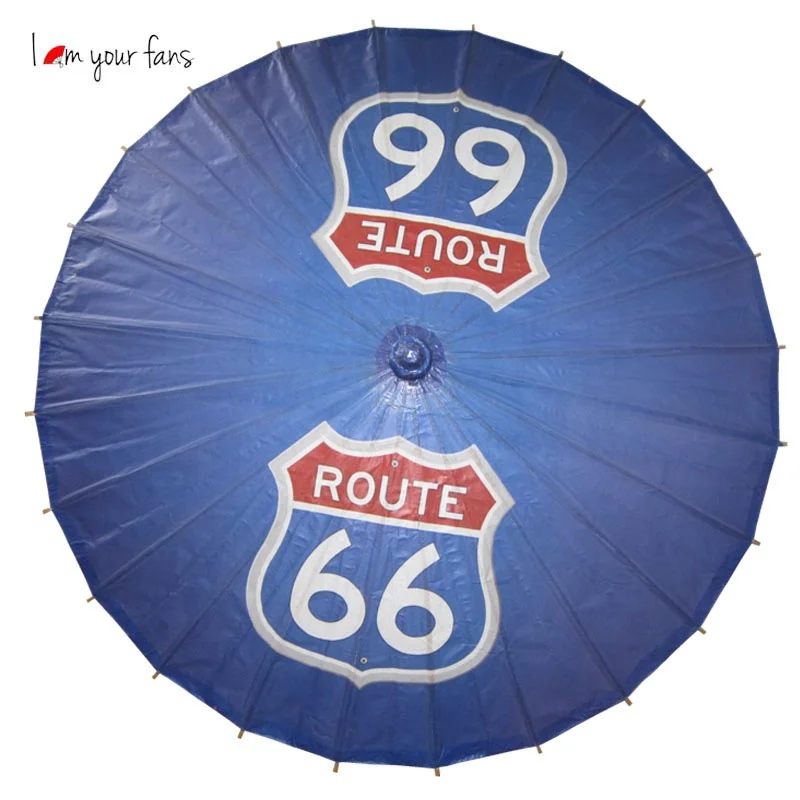 Chinese Oil paper Umbrella Parasol Decoration Wooden Craft Umbrellas Home Accessories