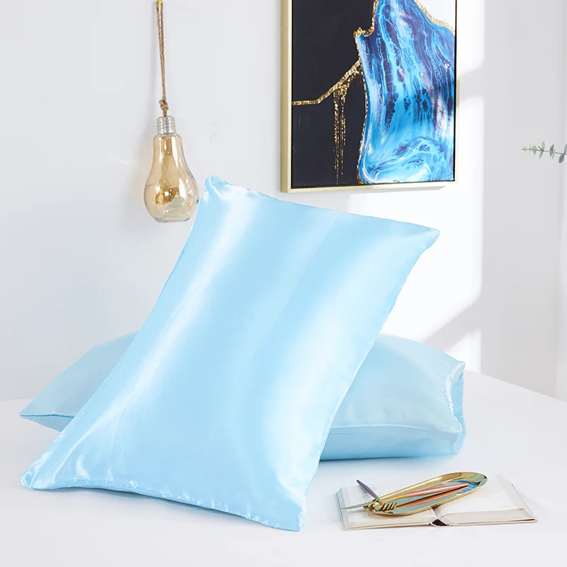 Hot Sale Silk Pillow Case 100% Mulberry Pillowcase Baby Satin Pillow Case