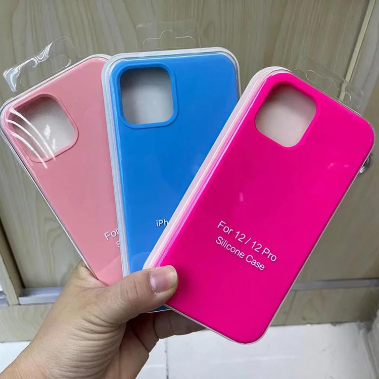 Original Liquid Silicone soft Rubber Luxury designer shock-proof Funda Phone Case For iPhone 6 7 8 xr xs 11 12 13 14 15 Pro Max