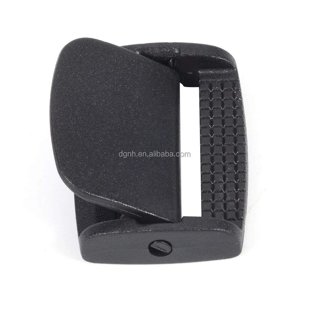 Lock Lever Plastic Cam Buckles Heavy Duty Plastic Black Toggle Clip For Compatible Backpack