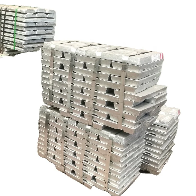 Hot direct sales in Chinese factories highest purity 99.99%/ 99.995% zinc ingot