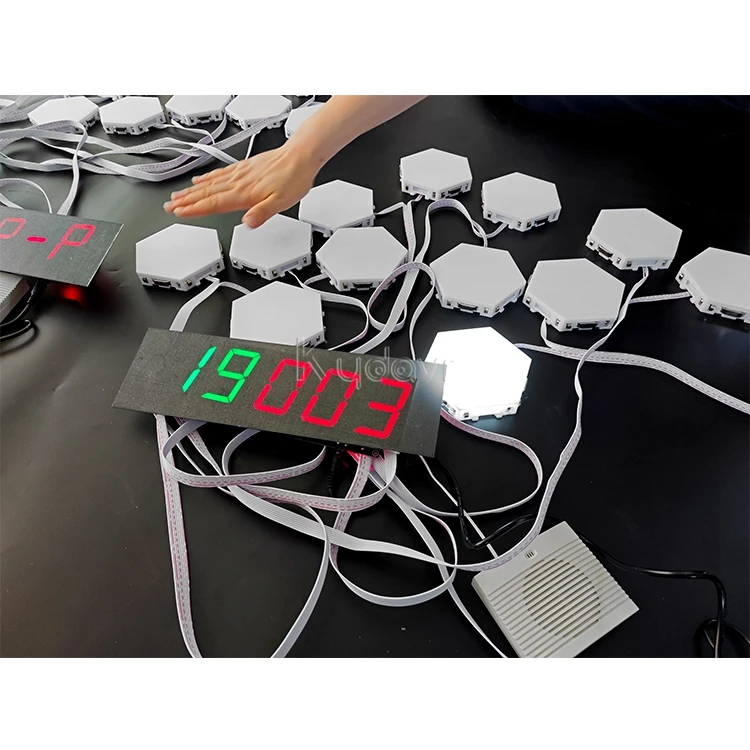Customizable blaze pod interactive score challenge reaction training light game speed and agility training equipment