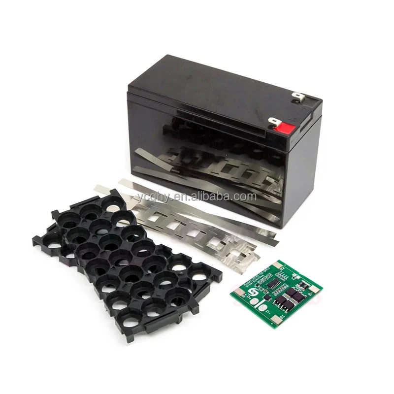 Контейнер для батарей 12 В 7 Ач-23 Ач 3x7 18650 В-7 корпус контейнер с никелевым покрытием