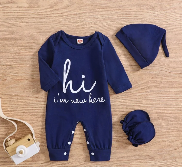 Baby Knitted Rompers Pure Cotton Babies Clothing Newborn Pajamas Long Sleeves Jumpsuit Knitwear