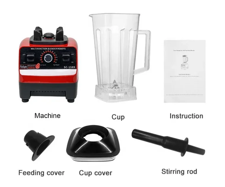wholesalers electric large commercial blender high performance smoothies blender 2L blenders and juicers