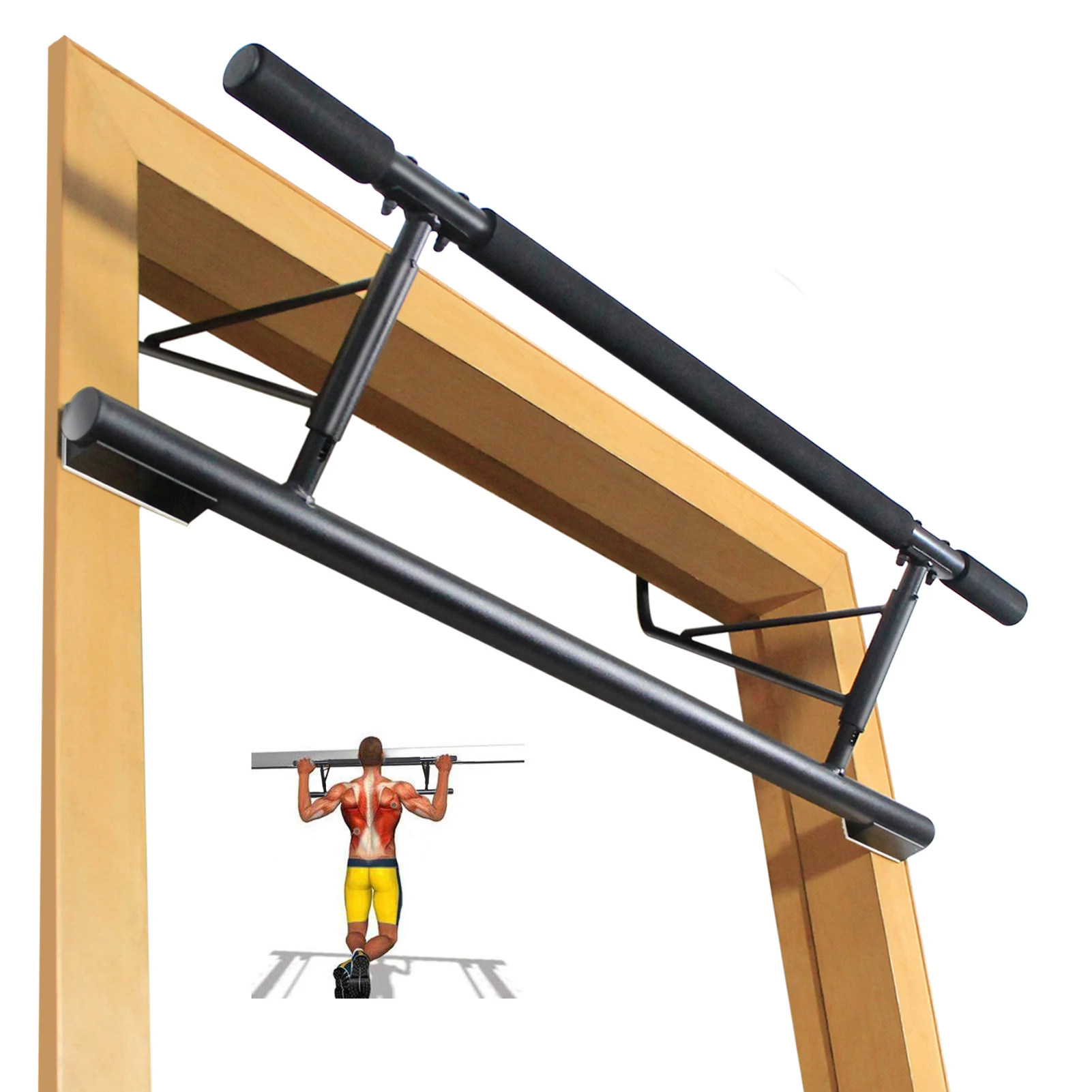 2022 factory product middle-aged  old and young people home use door bar fitness machine