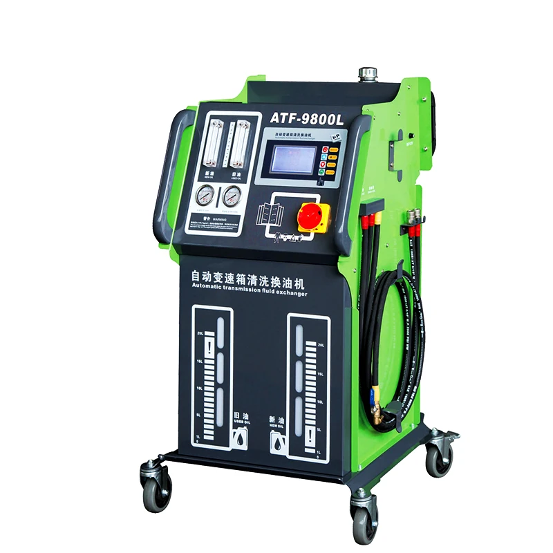 ATF-9800L transmission fluid flush exchange machine DC 12V oparate with button / auto gearbox oil exchange cleaning machine