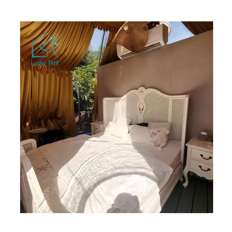 Strong Durable Polycarbonate Dome Tents Luxury Resort Glamping Tent Dome House