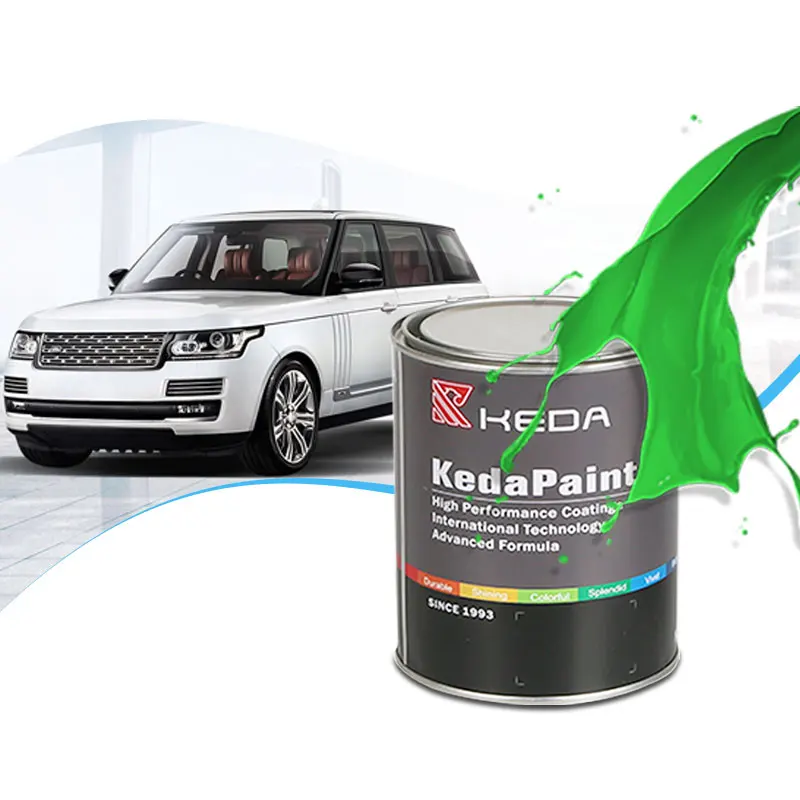 Поставщик краски Keda для повторной отделки автомобиля блестящее