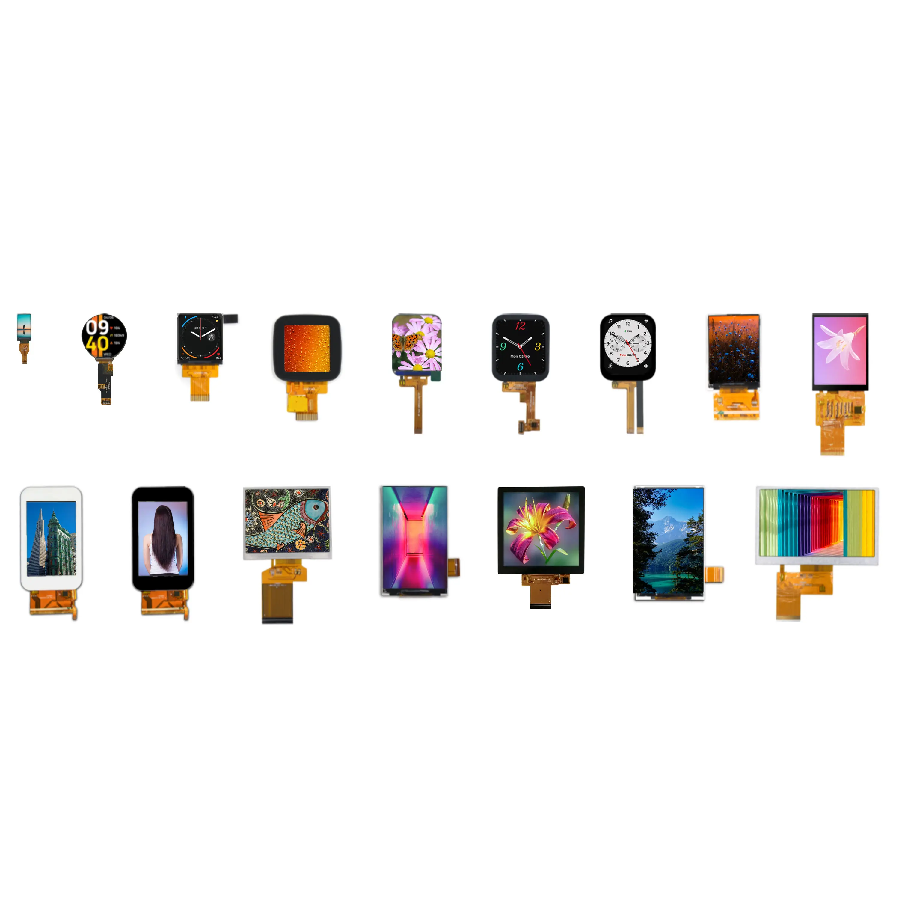 Thin-Film Transistor Liquid Crystal Display 1.28 Inch Round Lcd Screen Manufacturer 16 X 4 Large Module Tft 9 Wholesale