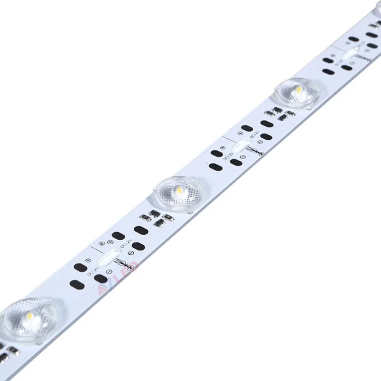 Hot 14 LED Meter SMD 3030 1m Rigid LED Light Bar for Lightbox Frames Backlit Fabric Constant Current 24V Input UL CE Certified