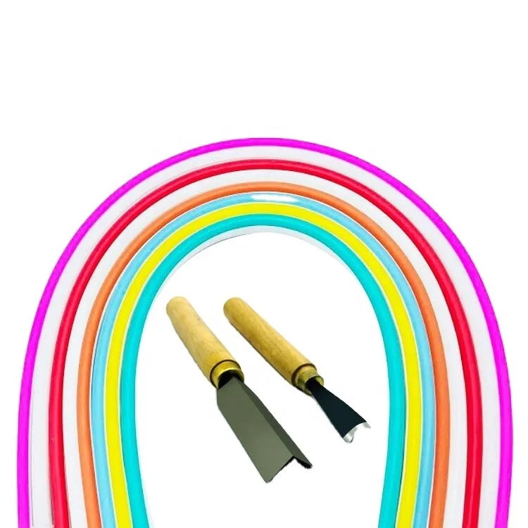 6/8/12mm led neon flex accessories neon sign plastic clips